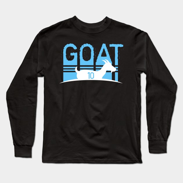 Goat 10 Argentina Long Sleeve T-Shirt by teesmile